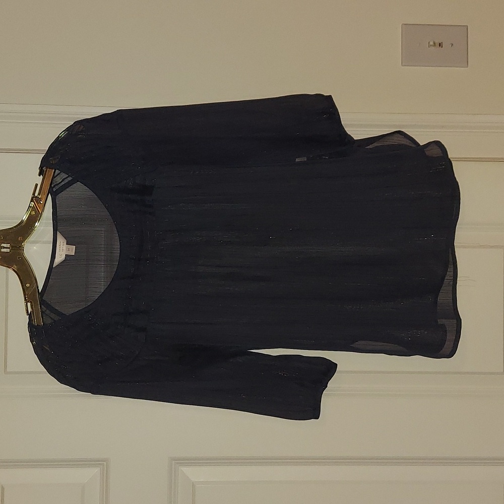 Lauren Conrad Navy blue top